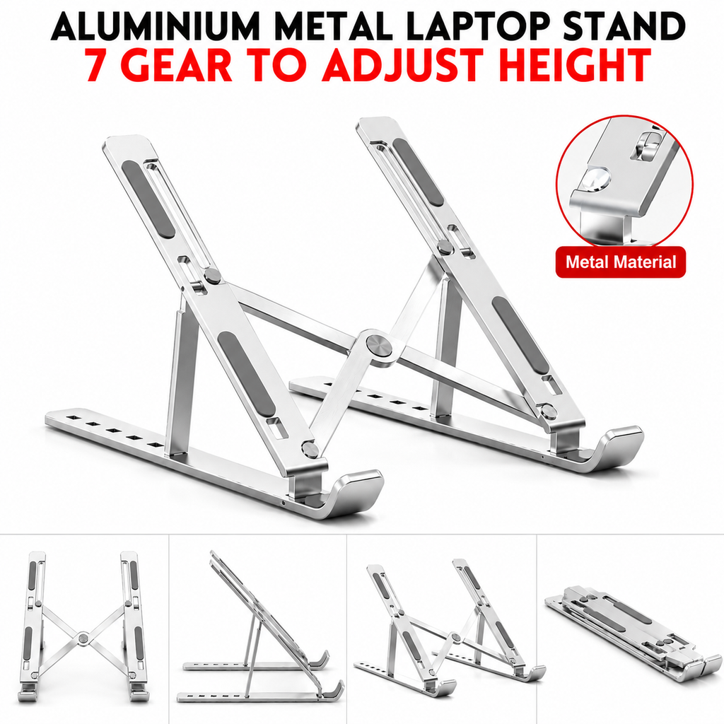 Loom Elevate™  Premium Adjustable Aluminum Laptop Stand